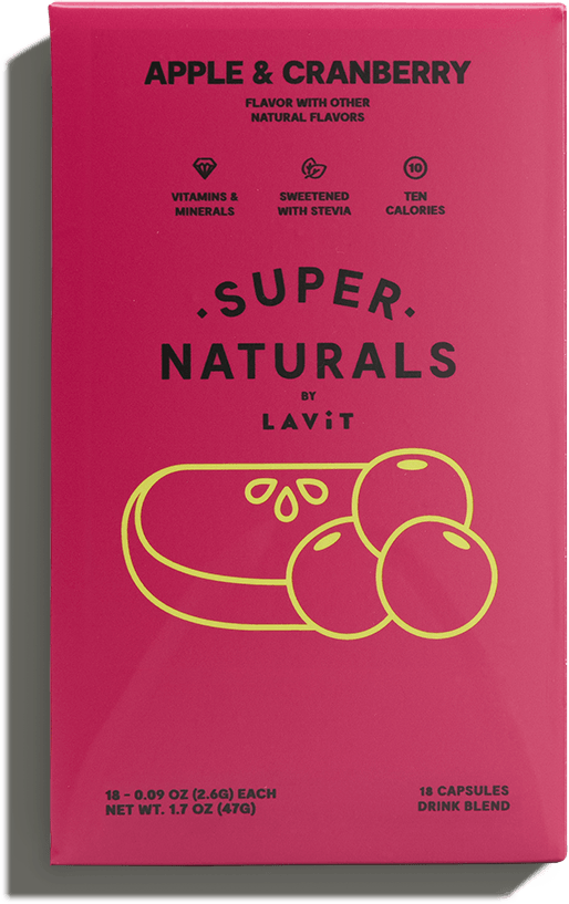 SuperNaturals Apple and Cranberry