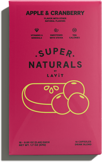 SuperNaturals Apple and Cranberry